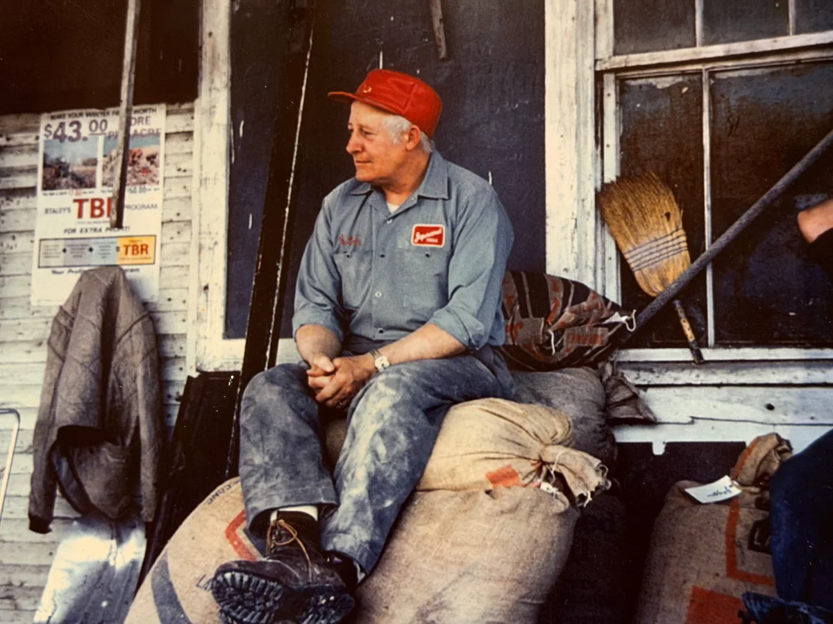 A warm welcome at the farm store